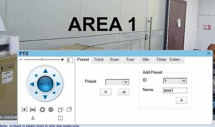 PTZ control panel-2